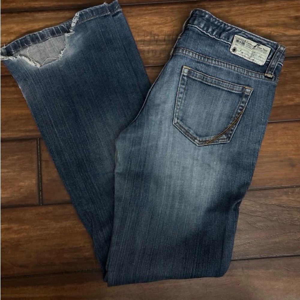 Converse Women's Boot Cut Jeans - Blue